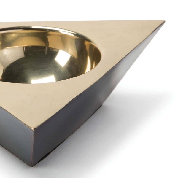 Metal Triangle Dish